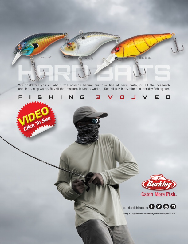 We could tell you about the science behind the Berkley hardbaits, but all that matters is that it works.